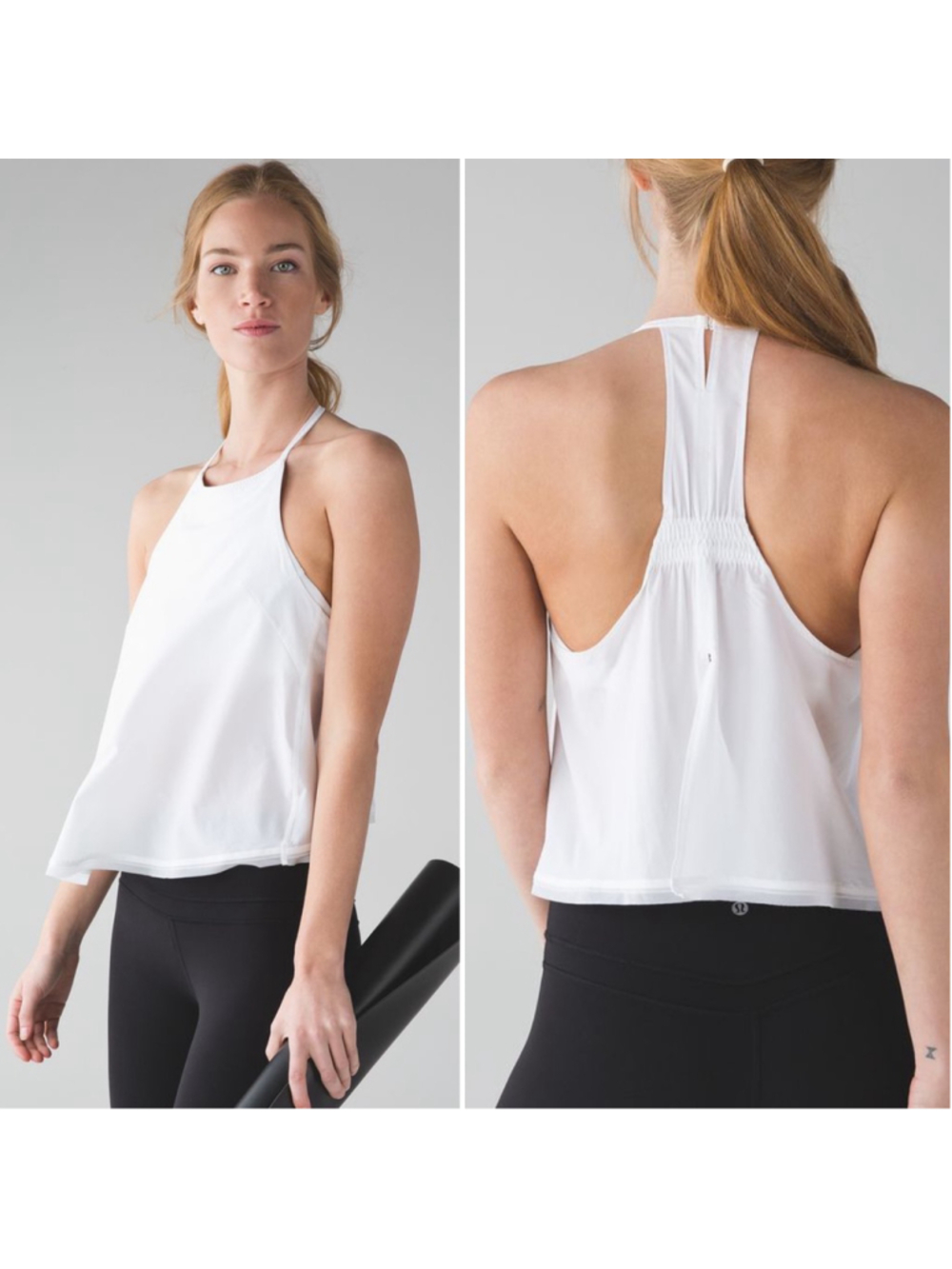 Women's Lululemon free spirit tank size 6 white